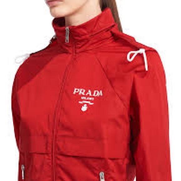 Prada Jackets & Blazers - PRADA Light Re-Nylon rain jacket size 36 Italian Xxs